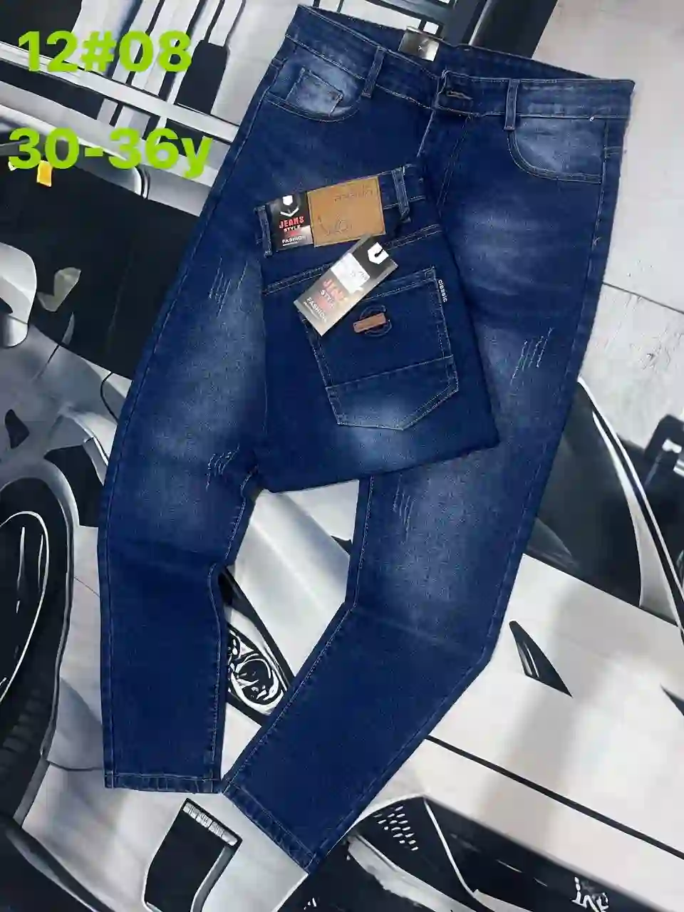 Male Straight Jeans C