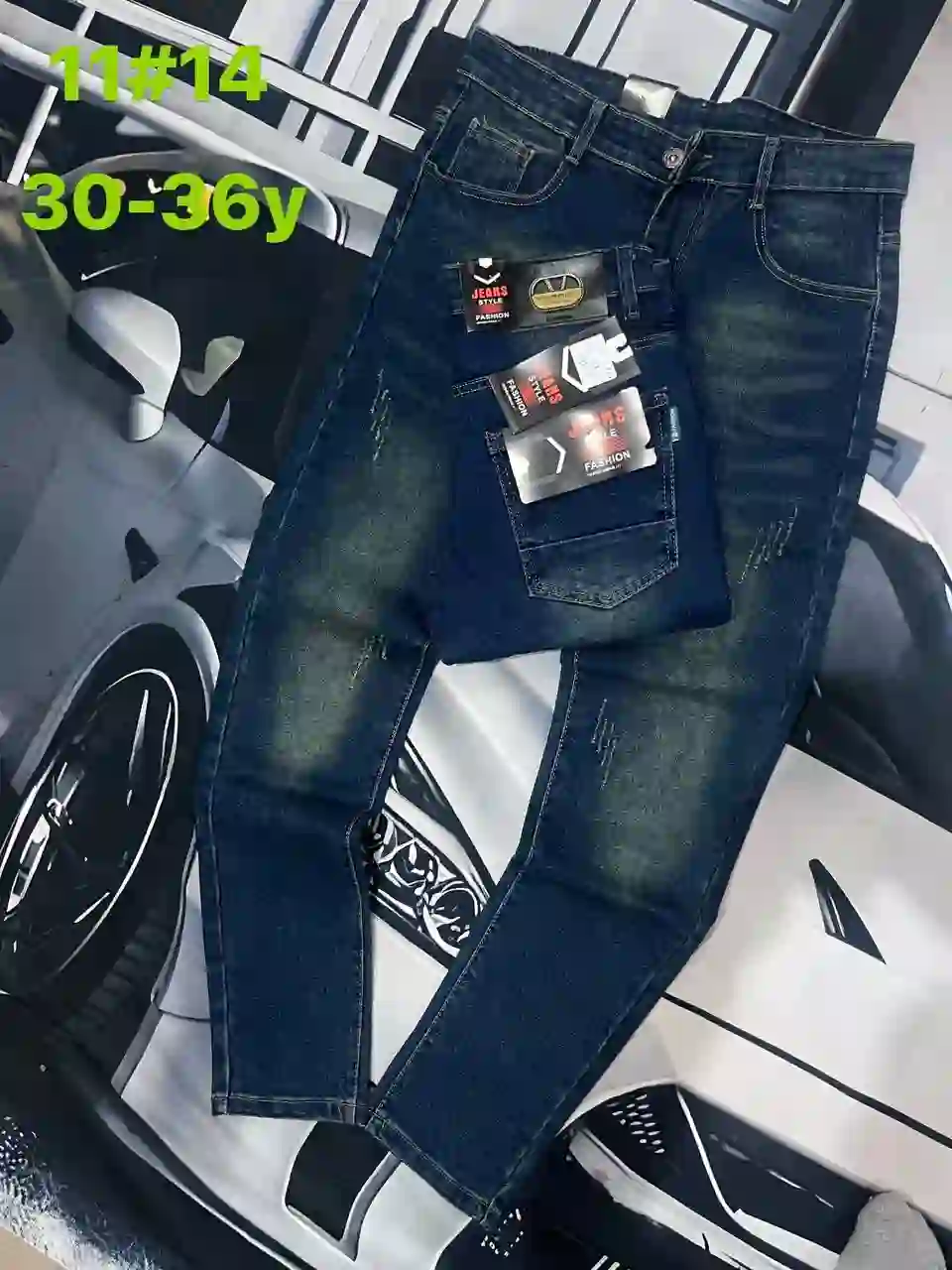 Male Straight Jeans B