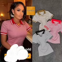 MIUMIU COLAR NECK BASIC TOP