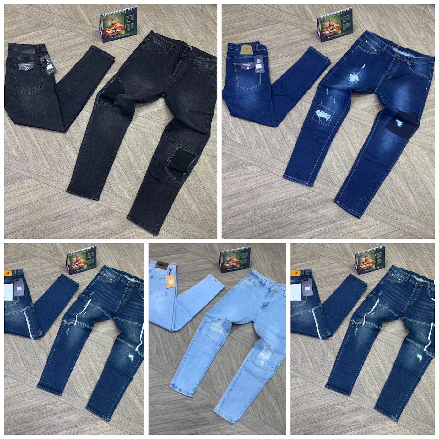 Designer straight jeans (half bundle)